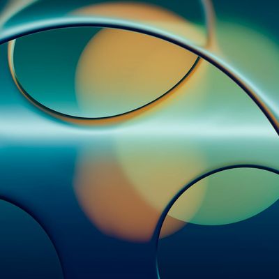 Abstract artistic representation of a wisdom and knowledge symbol